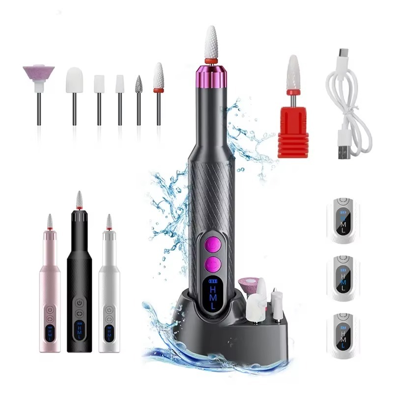 Nail Drill Machine - Preisgünstige Tragbare Elektrische Nagelfeile Professionelles Komplettes