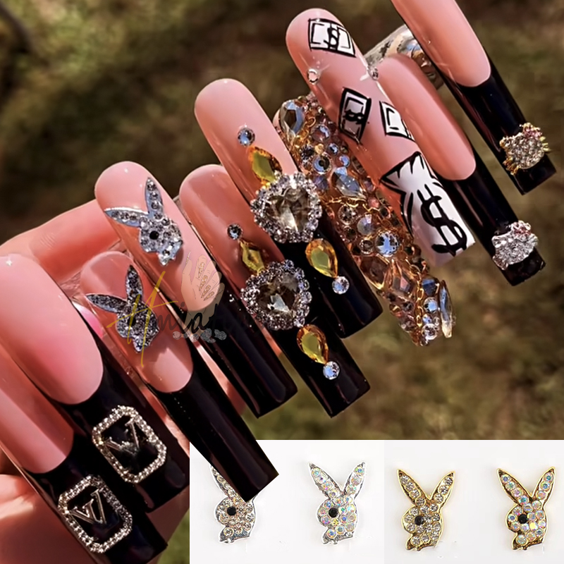 3D Hasenkopf-Nagelcharms Dekor – Nail Art Valentines Day Bewertung und Preis