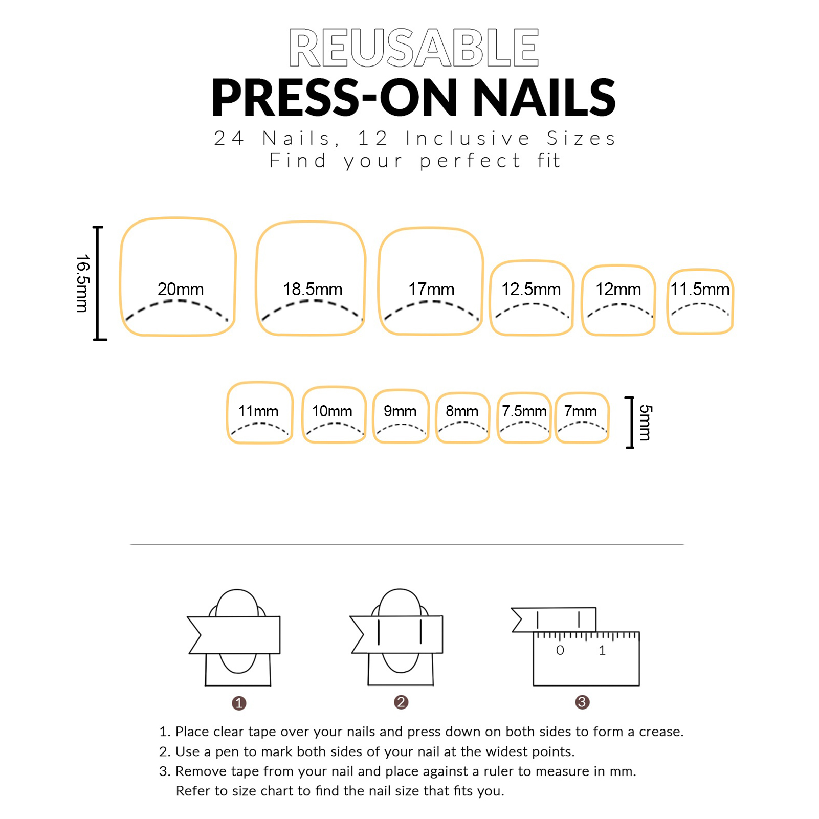 Niedliche Aufklebenägel für di – Nail Art Press On Bewertung und Preis